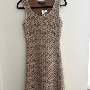 Beige Crochet Sleeveless Maxi Dress - floor length